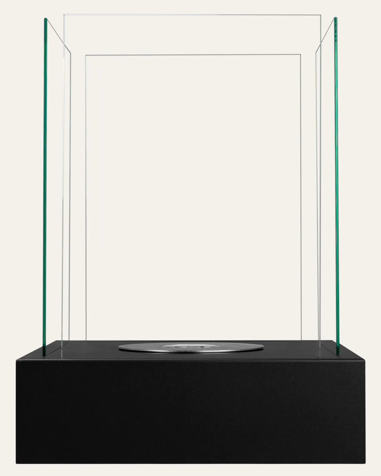 Sunset Garden Bioethanol Fireplace – Black