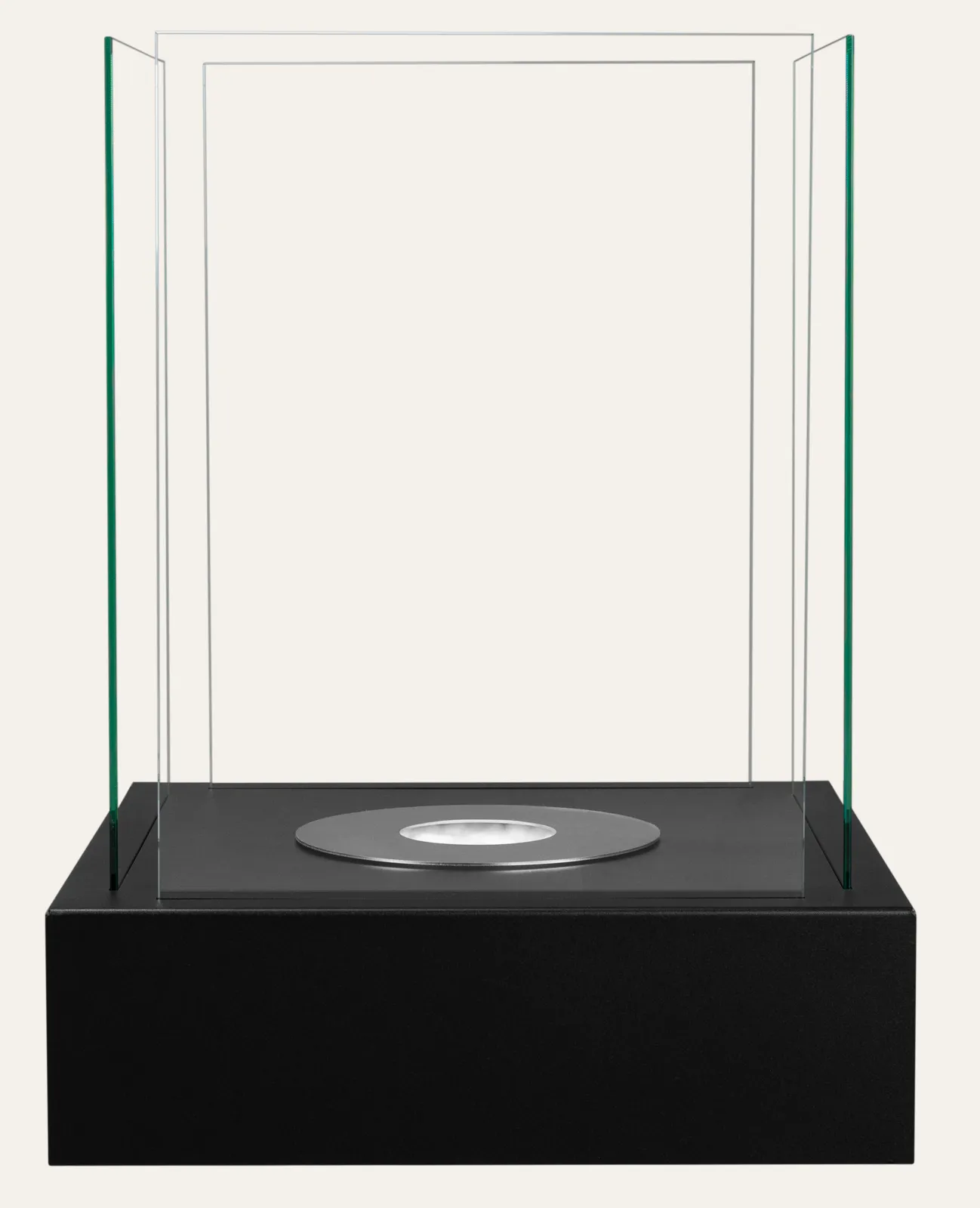 Sunset Garden Bioethanol Fireplace – Black