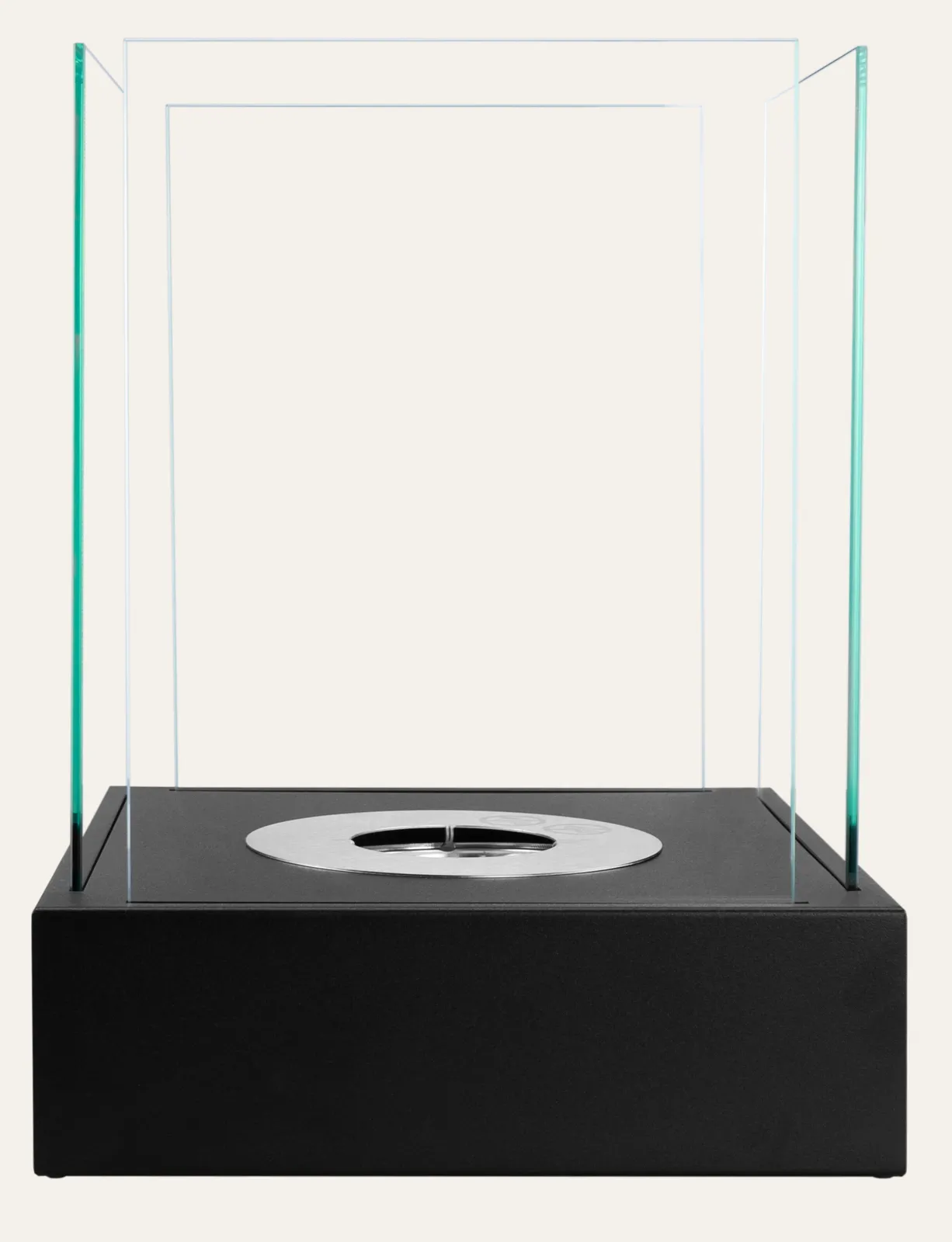 Sunset Garden Mini Bioethanol Fireplace – Black