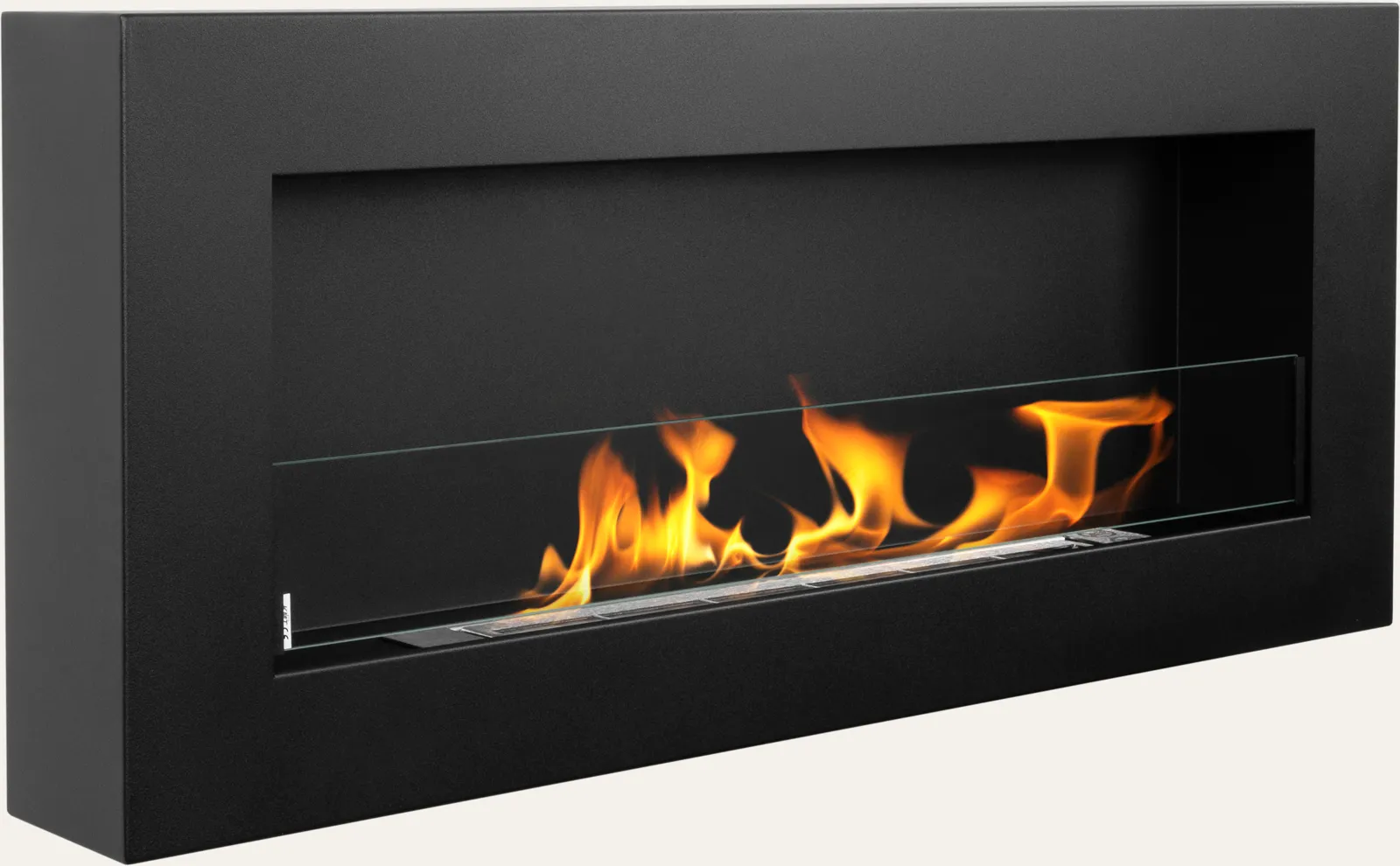 900 Box Bioethanol Fireplace – Matt black